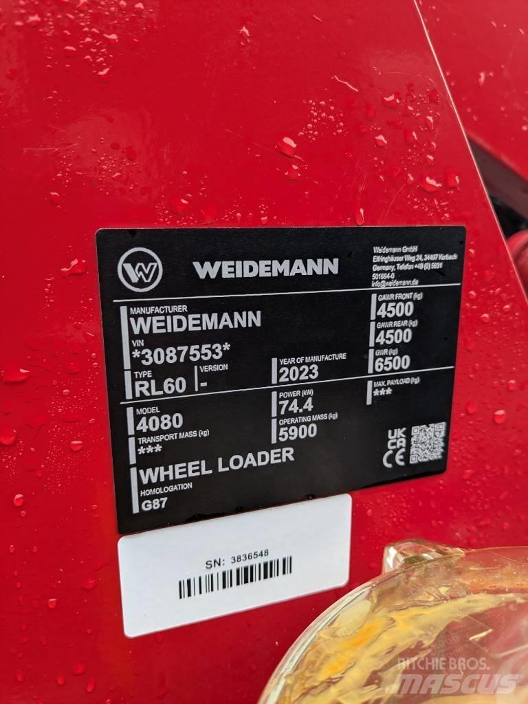 Weidemann 4080 Kolové nakladače
