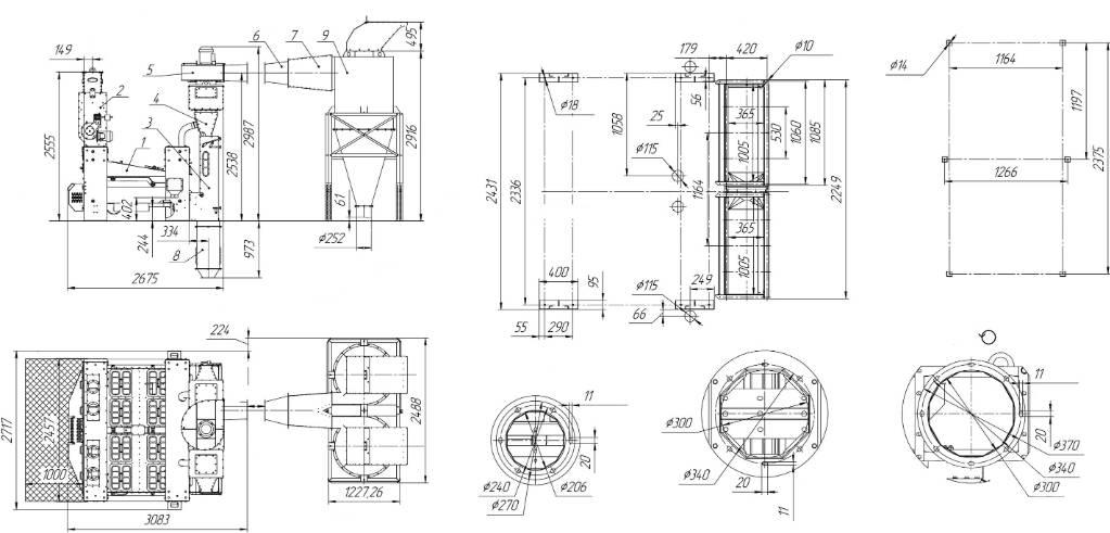  EL GRAIN SVR-30/2 Zařízení na čištění zrna