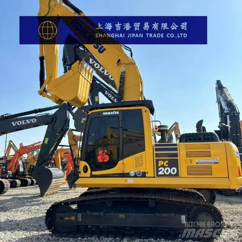 Komatsu PC 200 Pásová rýpadla