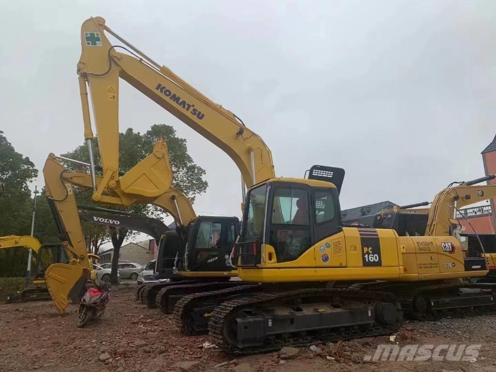 Komatsu pc160 Pásová rýpadla