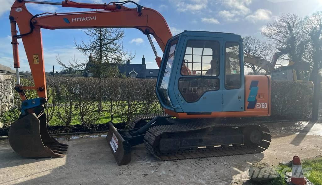 Hitachi EX 60-3 Midi rýpadla 7t - 12t