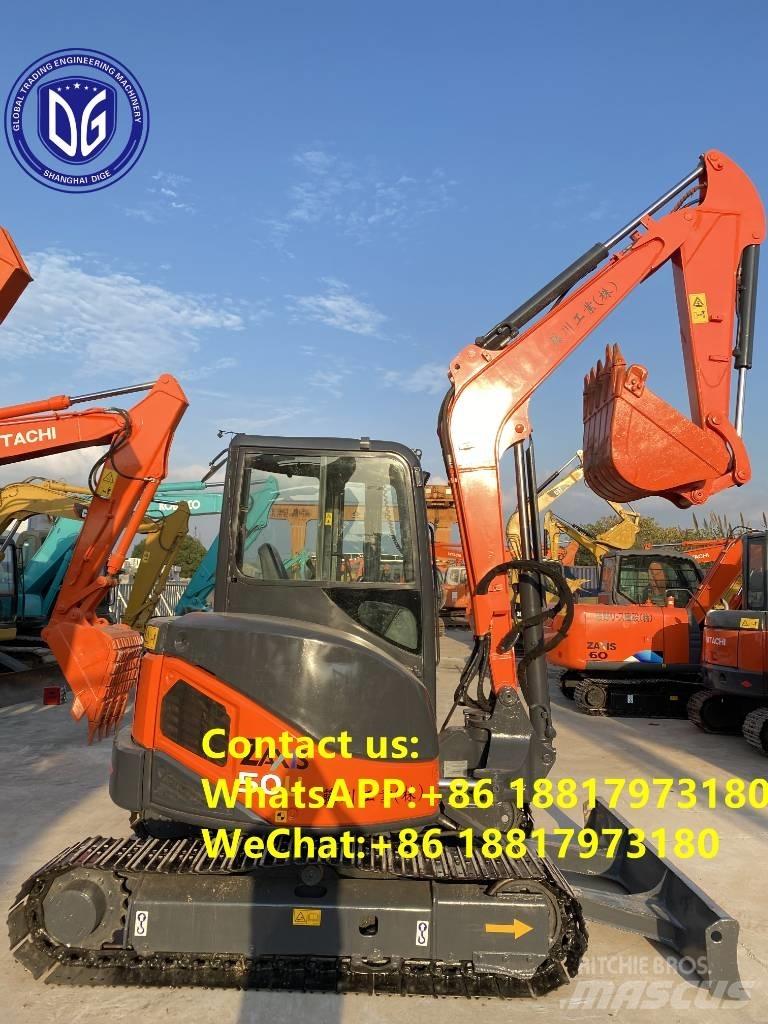 Hitachi ZX 50 U Mini rýpadla < 7t