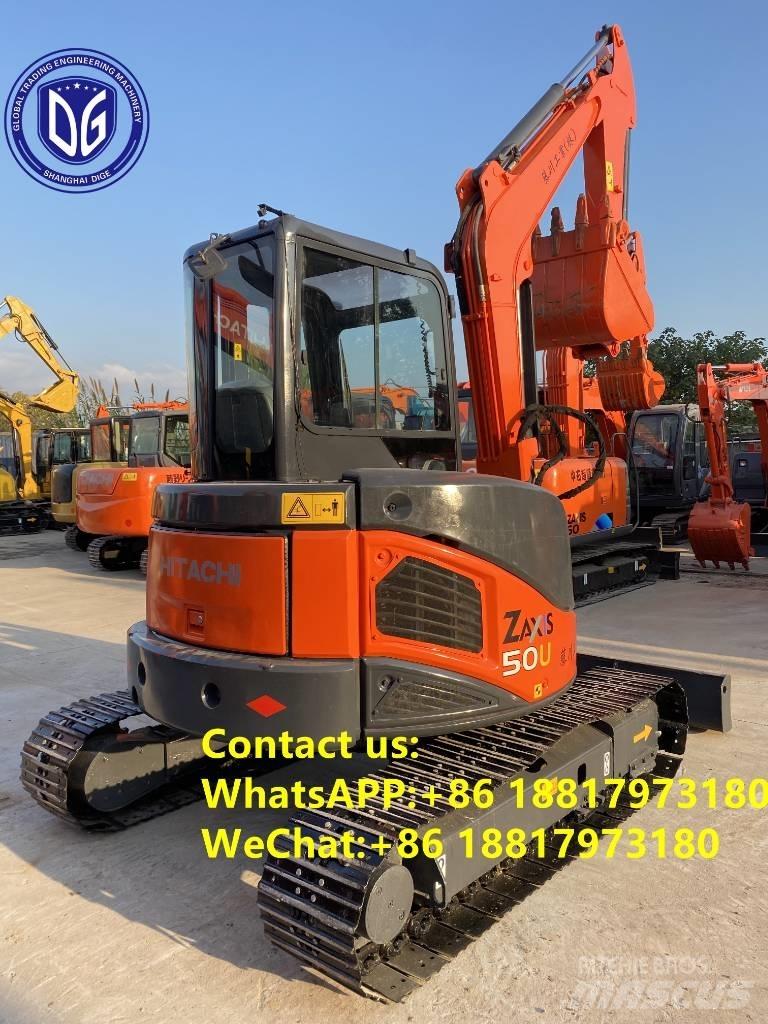 Hitachi ZX 50 U Mini rýpadla < 7t