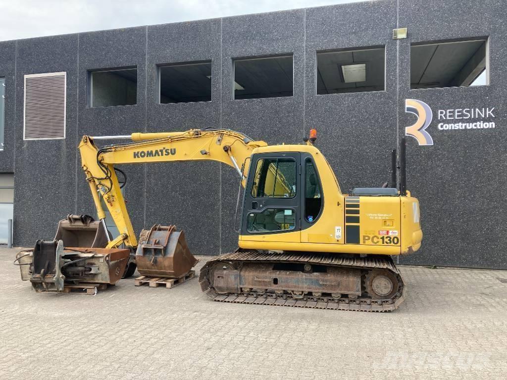 Komatsu PC 130-6K Pásová rýpadla