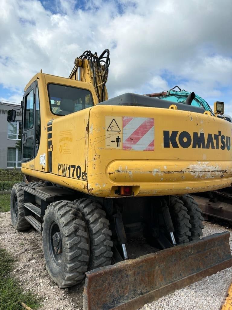 Komatsu PW 170 ES-6K Kolová rýpadla