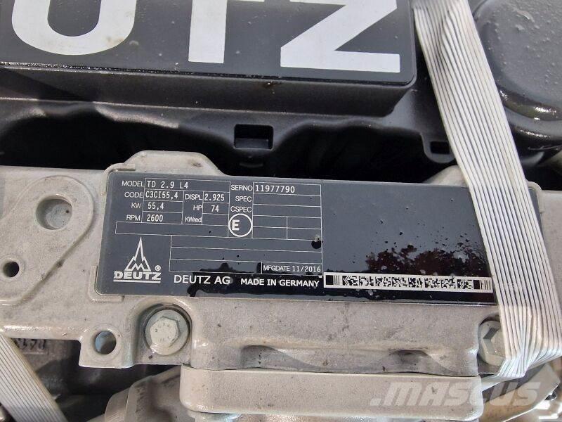 Deutz TD 2.9 L4 Motory