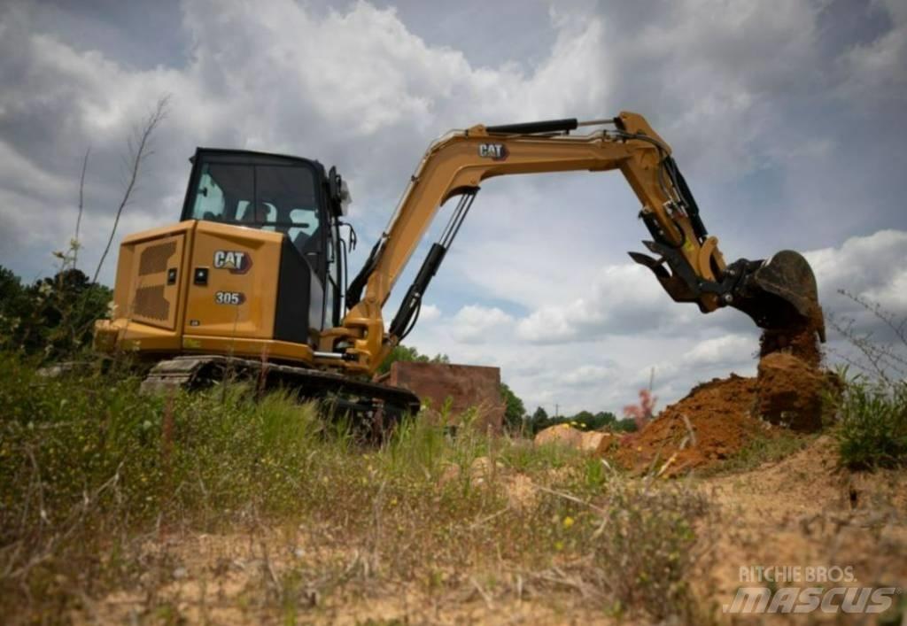 CAT 305 CR UTHYRES Mini rýpadla < 7t