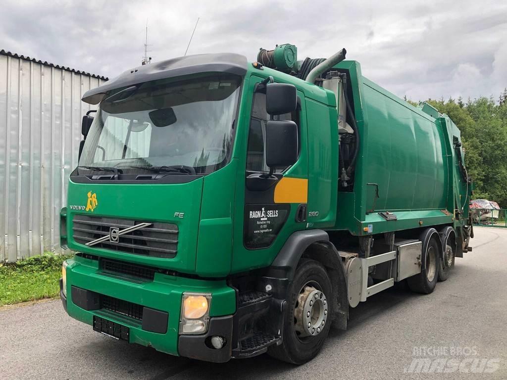 Volvo FE 280 6X2 Popelářské vozy
