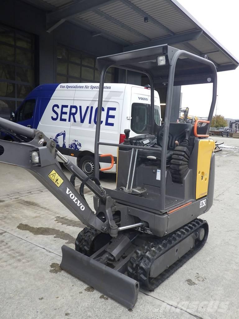 Volvo EC 15 C Mini rýpadla < 7t