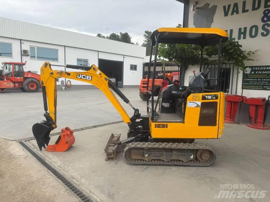 JCB 16 C-1, 904h Mini rýpadla < 7t