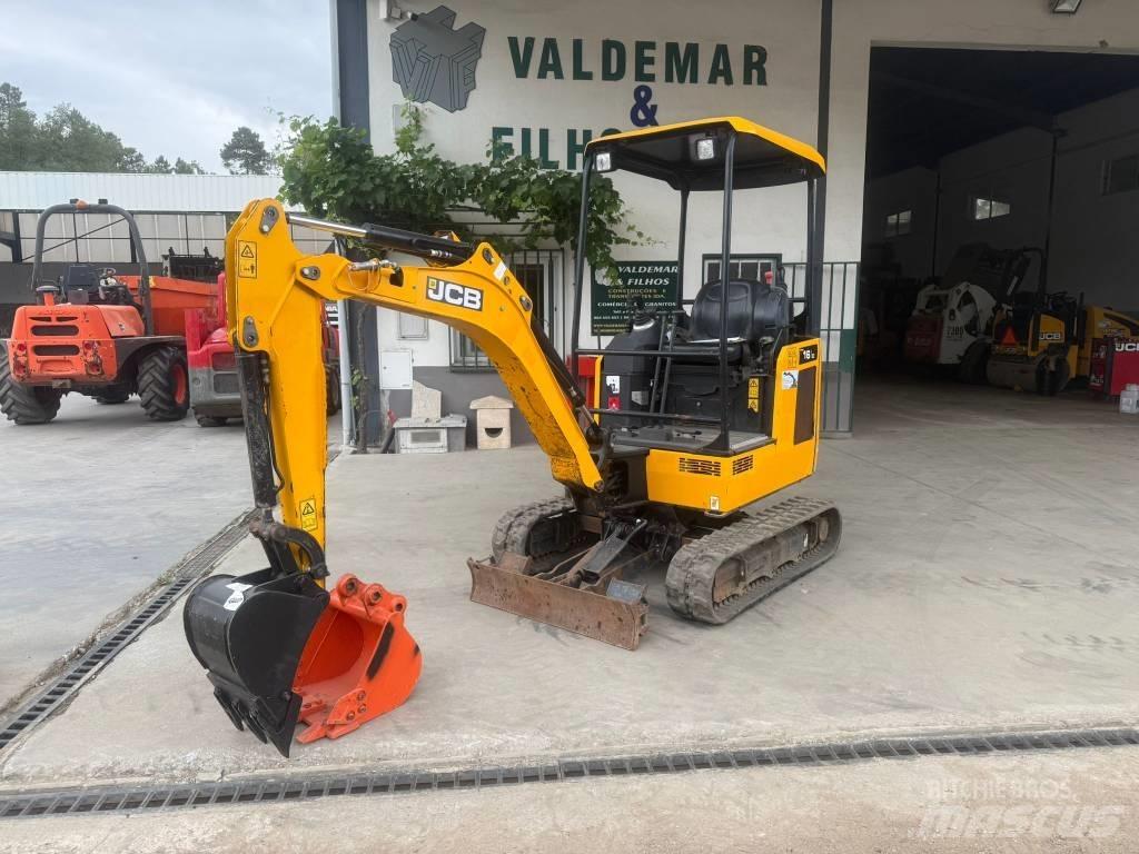 JCB 16 C-1, 904h Mini rýpadla < 7t