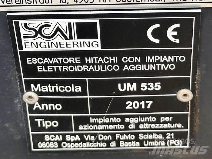 Hitachi ZX65USB Mini rýpadla < 7t