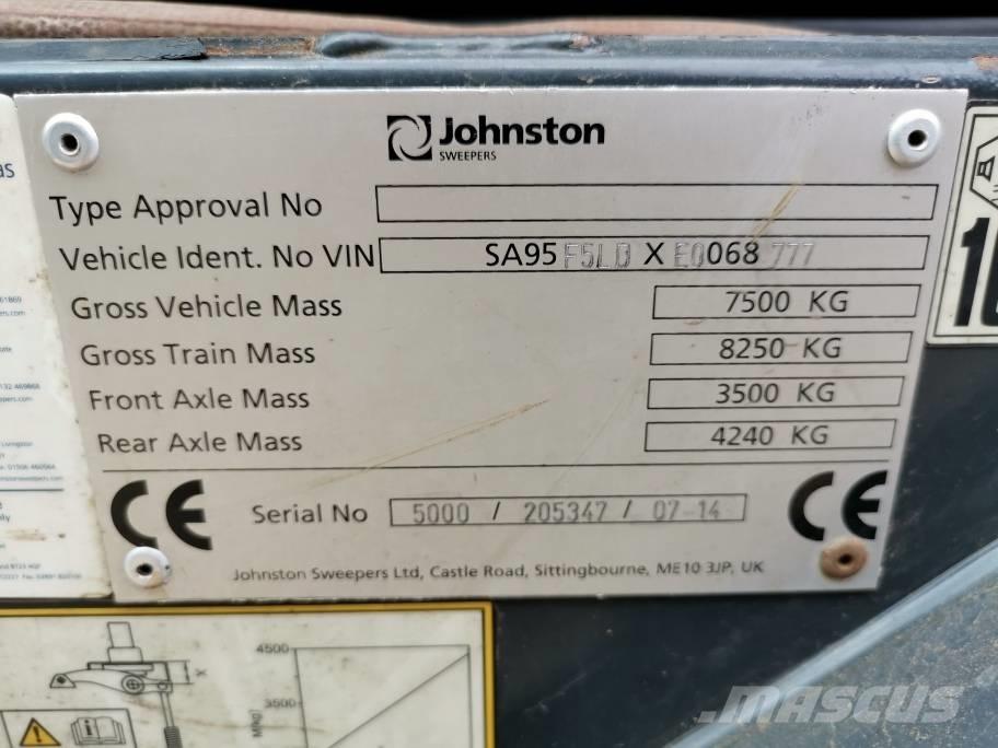 Johnston CX 400 Zametací stroje
