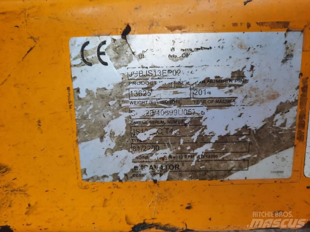 JCB JS 130 LC Pásová rýpadla
