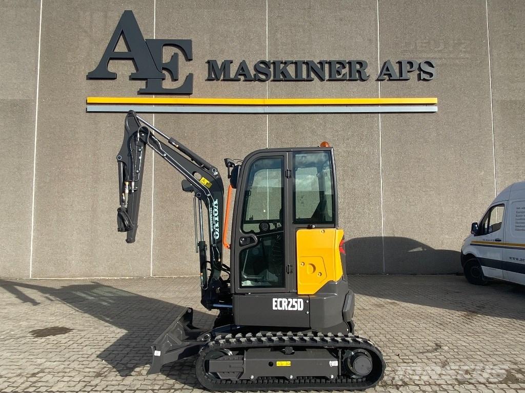 Volvo ECR 25 D Mini rýpadla < 7t
