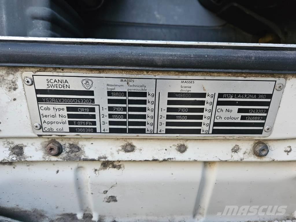 Scania 124 L 360 Tahače