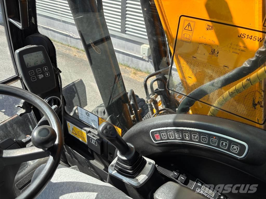 JCB JS 145 W Kolová rýpadla