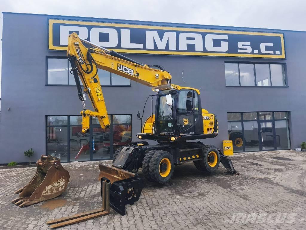 JCB JS 145 W Kolová rýpadla