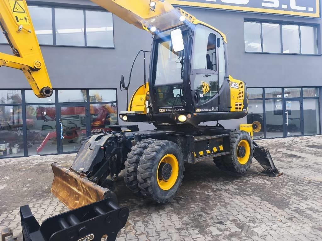 JCB JS 145 W Kolová rýpadla