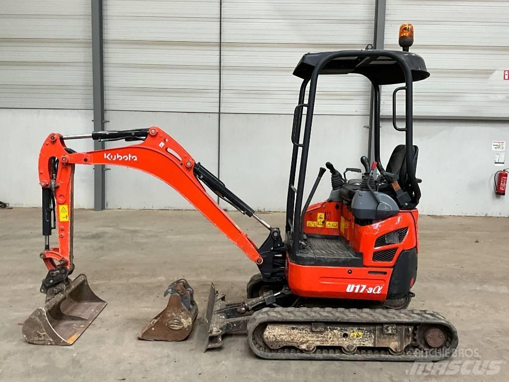 Kubota U 17-3 A Mini rýpadla < 7t