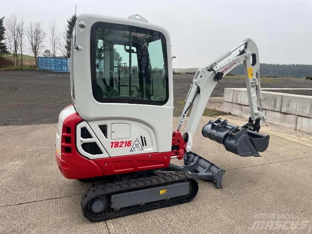 Takeuchi TB 216 Mini rýpadla < 7t