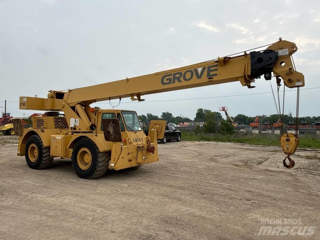 Grove RT 58 D Jeřáby pro těžký terén