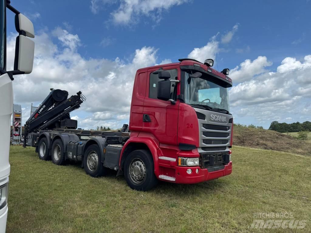 Scania R 490 Autojeřáby, hydraulické ruky