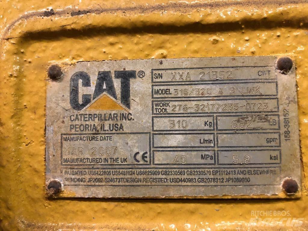CAT 318 quick Hitch Ostatní komponenty