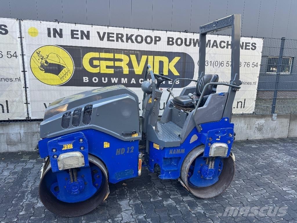 Hamm HD 12 VV Tandemové válce