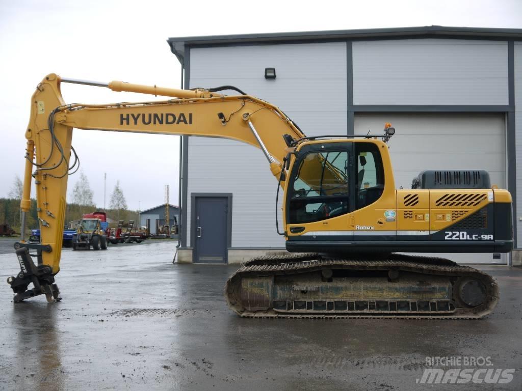 Hyundai R 220 LC-9A Pásová rýpadla