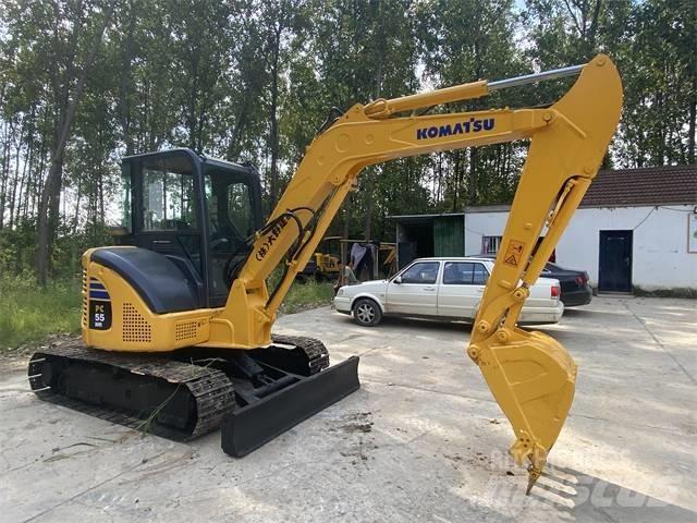 Komatsu PC 55 Pásová rýpadla