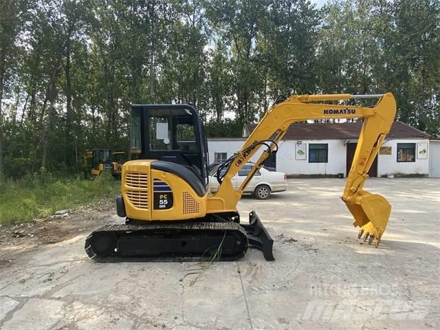 Komatsu PC 55 Pásová rýpadla