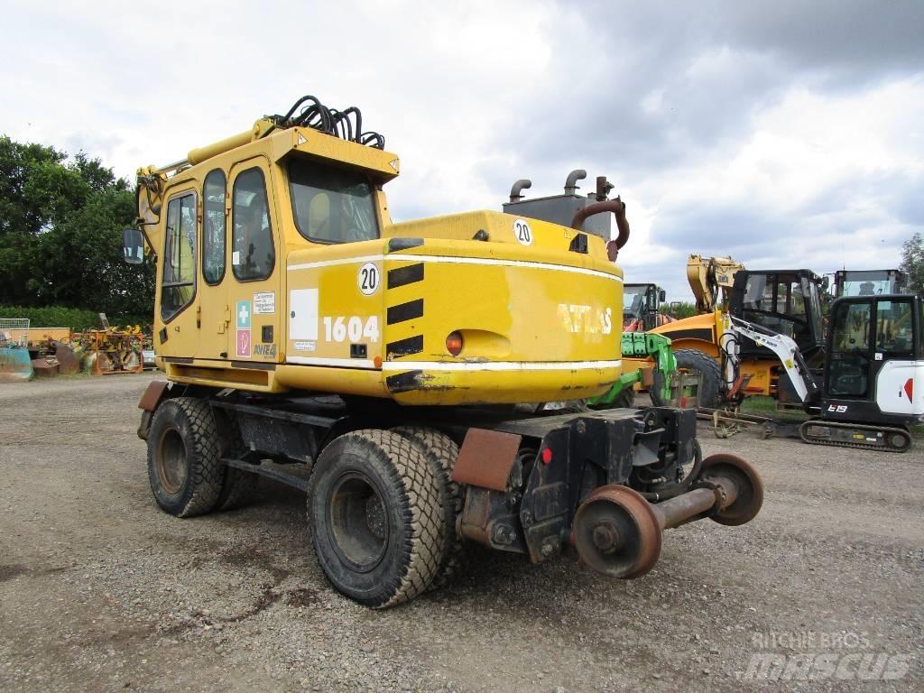Atlas 1604 ZW Kolová rýpadla