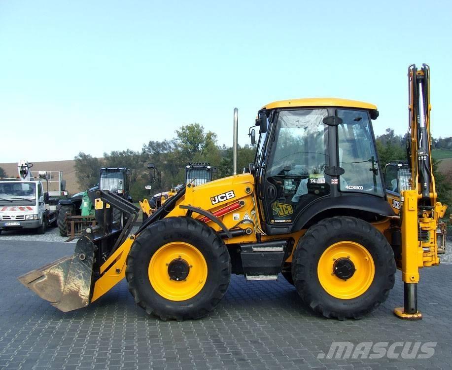 JCB 4CX Rýpadlo-nakladače