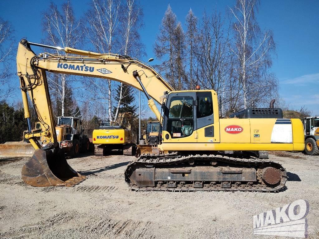 Komatsu PC 350 Pásová rýpadla
