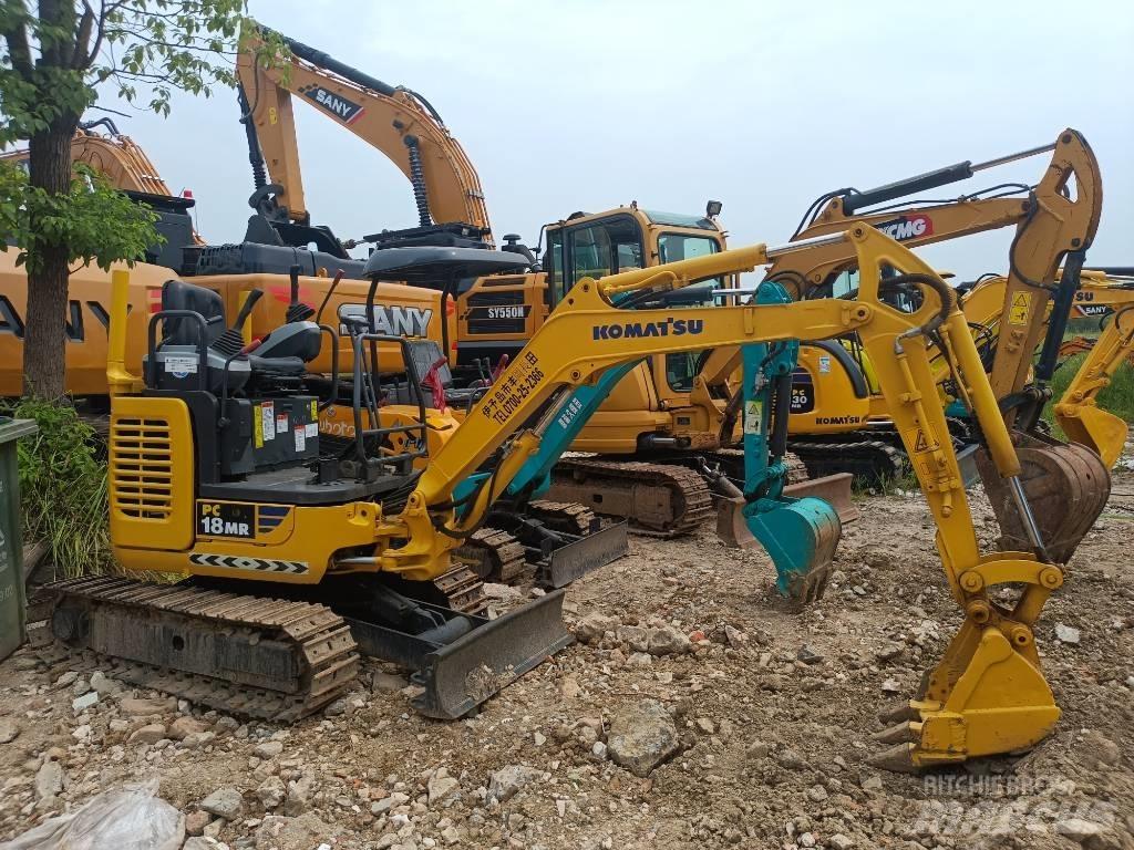 Komatsu PC 18MR Pásová rýpadla