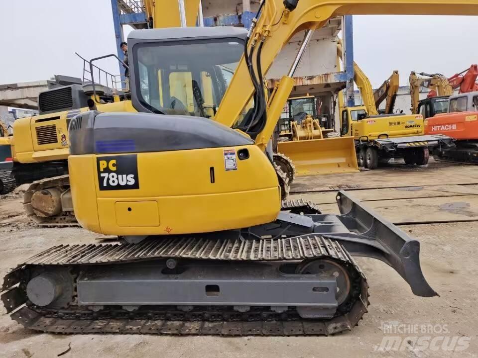 Komatsu PC78US Mini rýpadla < 7t