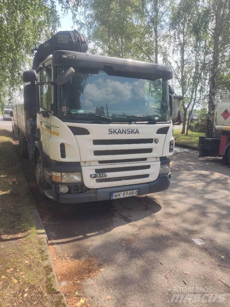 Scania P310 Autojeřáby, hydraulické ruky