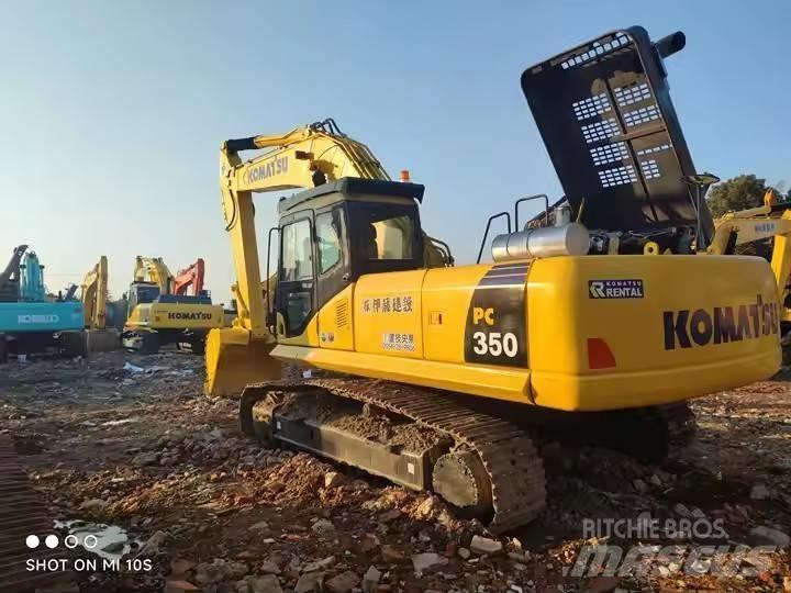 Komatsu PC350 Pásová rýpadla