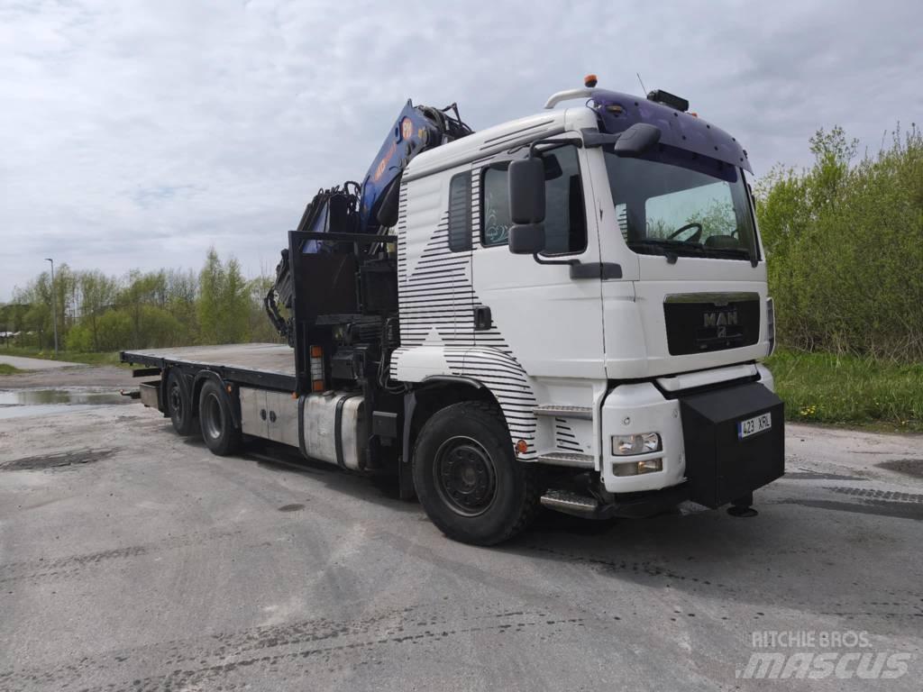 MAN TGA Autojeřáby, hydraulické ruky