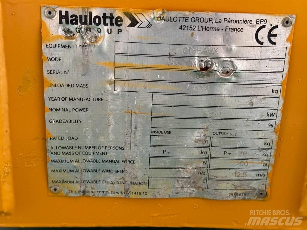 Haulotte OPTIMUM 8 Nůžková zvedací plošina