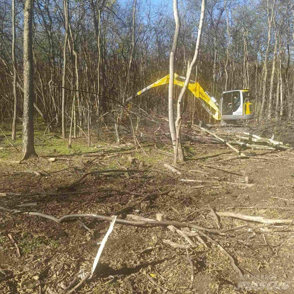 Konrad KDH40 Woody40 Kácecí harvestory