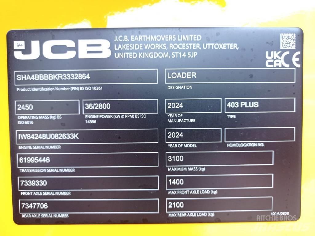JCB 403 Víceúčelové nakladače