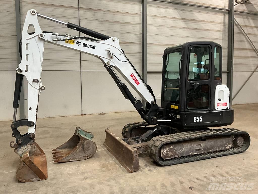 Bobcat E 55 Mini rýpadla < 7t