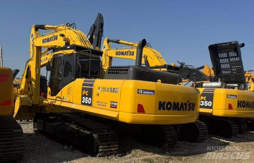 Komatsu PC 350-7 Pásová rýpadla
