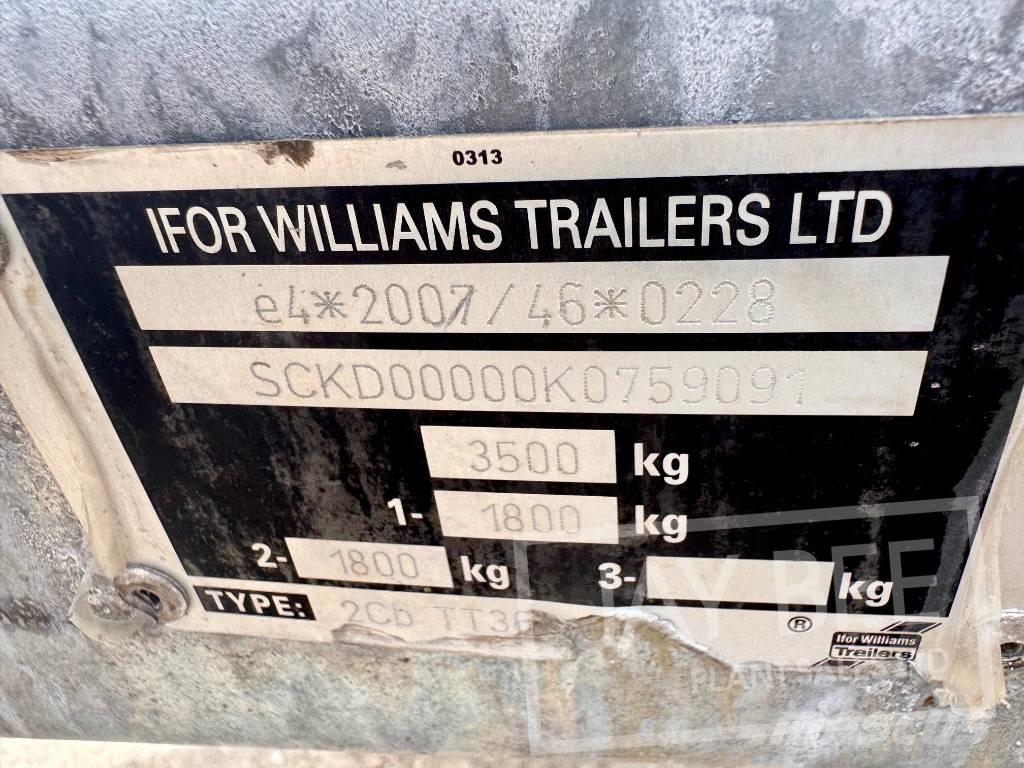 Ifor Williams TT3621 Sklápěcí přívěsy