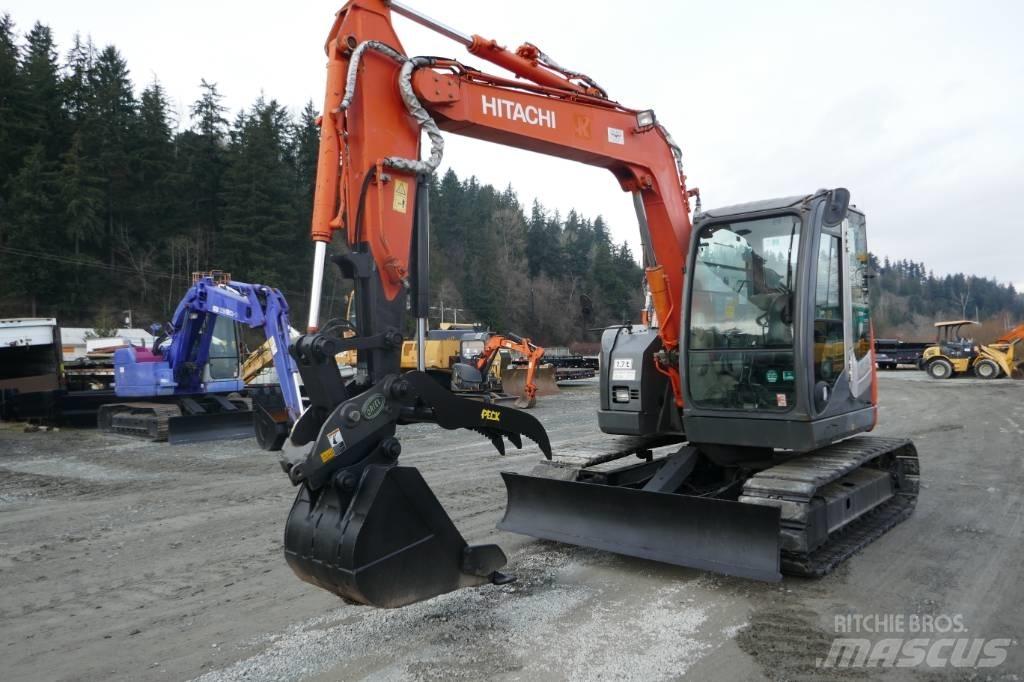 Hitachi ZX 75 US-3 Pásová rýpadla