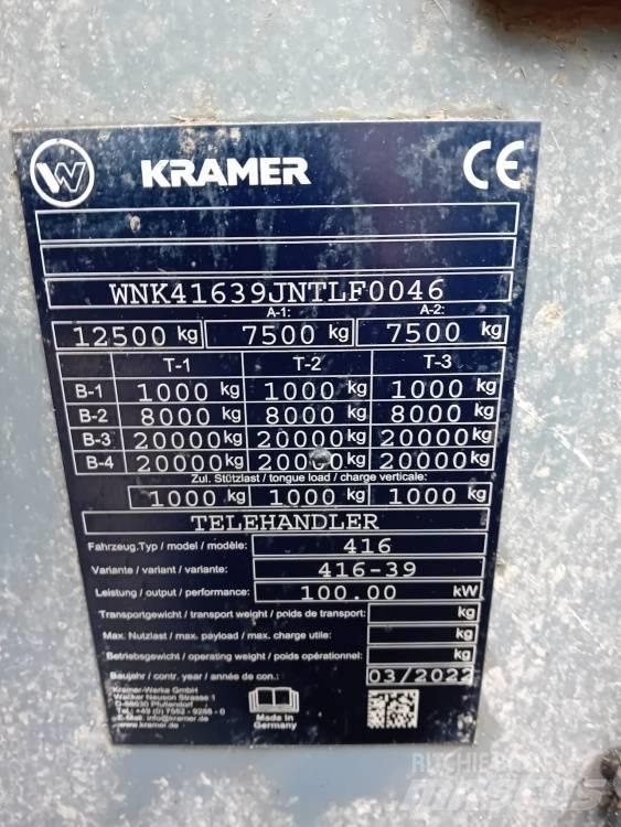 Kramer KT429 Teleskopické nakladače pro zemědělství