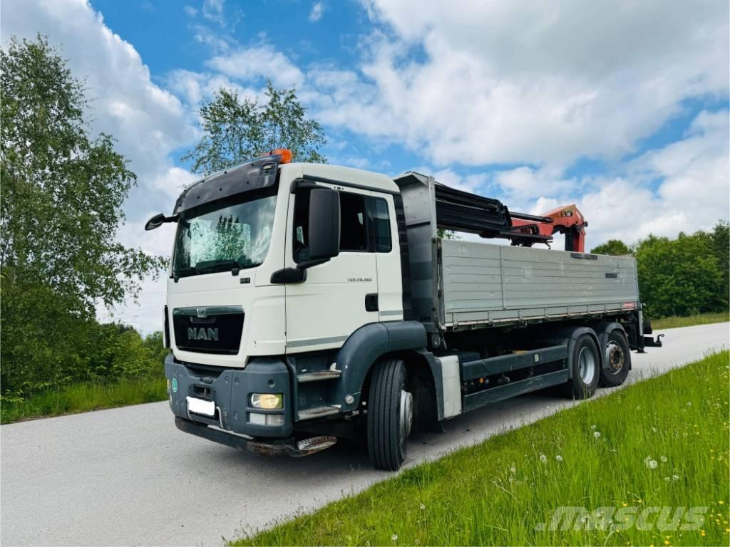 MAN TGA 26.360 Autojeřáby, hydraulické ruky