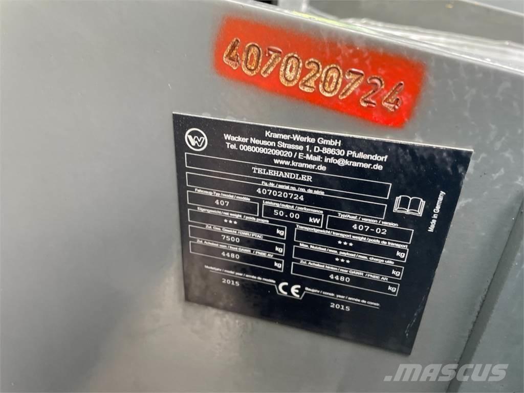 Kramer KT256 Teleskopické manipulátory